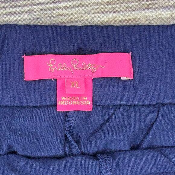 Lilly Pulitzer Madison Skort Beach Sport Active Nautical Travel Preppy Sz XL - Picture 7 of 9